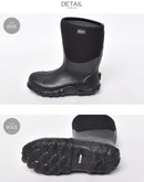 CLASSIC MID 61142 レインブーツ ブラック 黒 1カラー