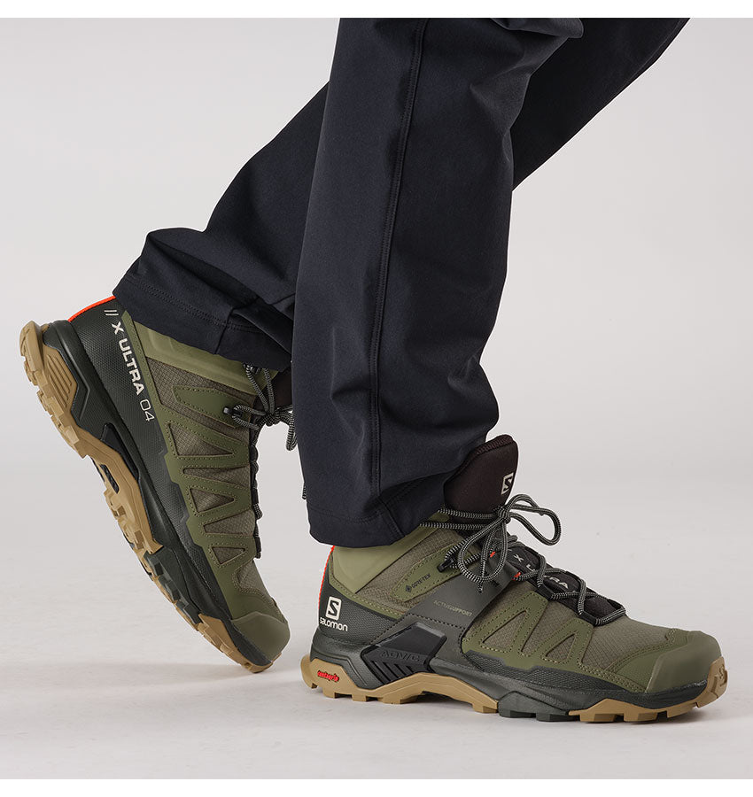 サロモン SALOMON X ULTRA MID WIDE GORE-TEX L41739900 ハイキングブーツ  │Z-CRAFT（ゼットクラフト） WEB本店