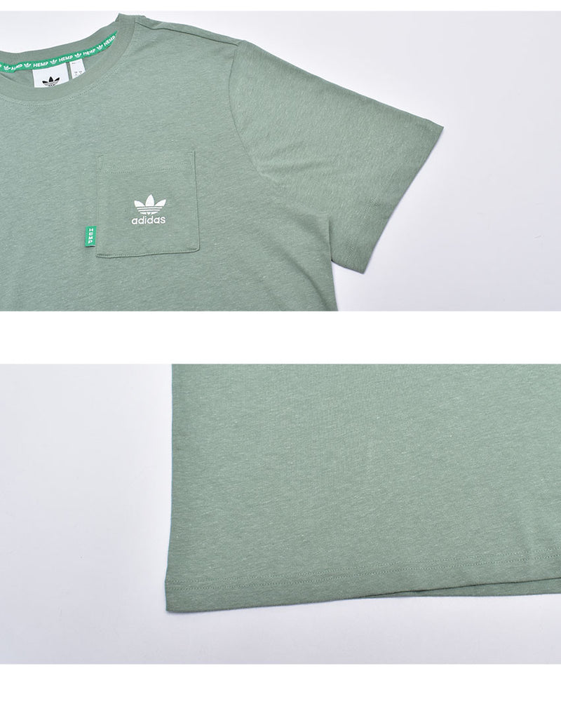 エッセンシャルズ+ メイド ウィズ ヘンプ Tシャツ HR2955 半袖Tシャツ