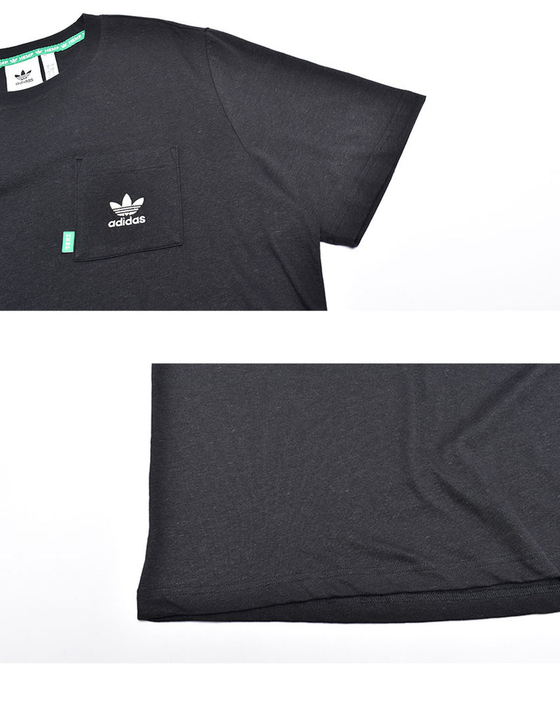 エッセンシャルズ+ メイド ウィズ ヘンプ Tシャツ HR8623 半袖Tシャツ
