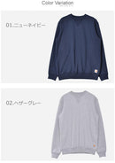 MIDWEIGHT CREWNECK SWEATSHIRT K124 スウェット ブラック 黒 グレー ネイビー 紺 5カラー