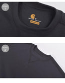 MIDWEIGHT CREWNECK SWEATSHIRT K124 スウェット ブラック 黒 グレー ネイビー 紺 5カラー