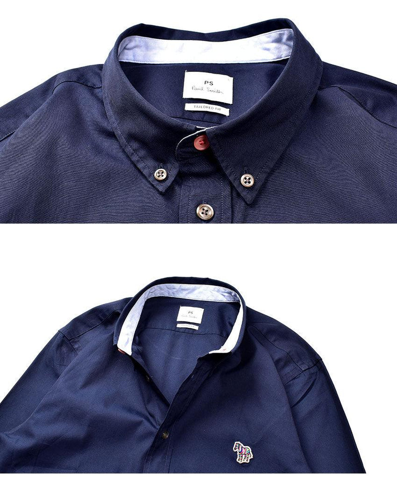 LS テーラード ボタンダウンシャツ ゼブラ 599R-FZEBRA 長袖シャツ 4カラー