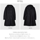 スイング ロング ダッフル コート LS6010 コート ブラック 黒 1カラー