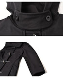 スイング ロング ダッフル コート LS6010 コート ブラック 黒 1カラー