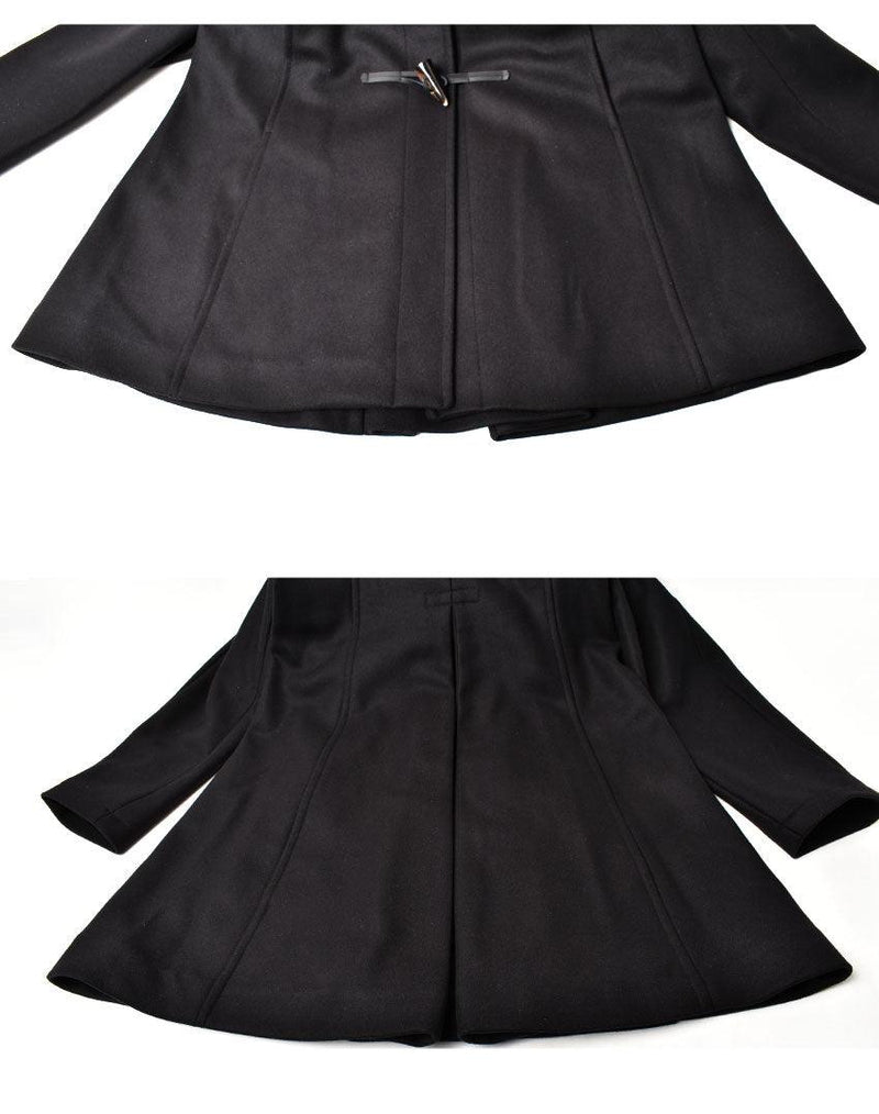 スイング ロング ダッフル コート LS6010 コート ブラック 黒 1カラー