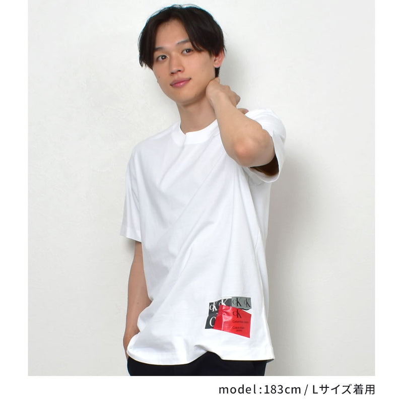 DISRUPTED CK BOX URBAN T-SHIRT J30J322673 半袖Tシャツ 2カラー