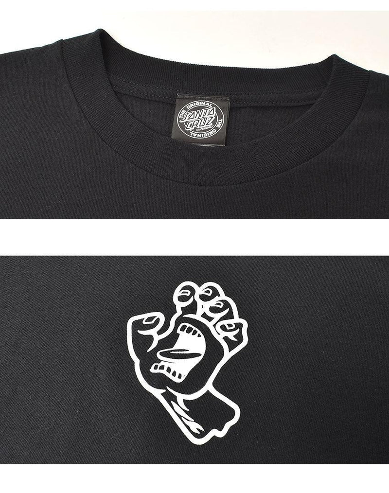 SCREAMING HAND FUSION S/S REGULAR T-SHIRT 44155448 半袖Tシャツ ブラック 黒 オレンジ 2カラー
