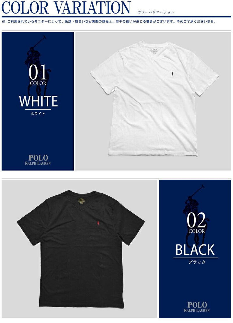 ワンポイント Vネック 半袖Tシャツ 半袖Tシャツ ブラック 黒 ホワイト 白 ネイビー 紺 グレー 4カラー