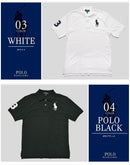 ビッグポニー ポロシャツ 323-670257 323-703635 ポロシャツ ブラック 黒 ホワイト 白 ネイビー ブルー レッド イエロー ピンク グリーン 10カラー