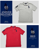 ビッグポニー ポロシャツ 323-670257 323-703635 ポロシャツ ブラック 黒 ホワイト 白 ネイビー ブルー レッド イエロー ピンク グリーン 10カラー