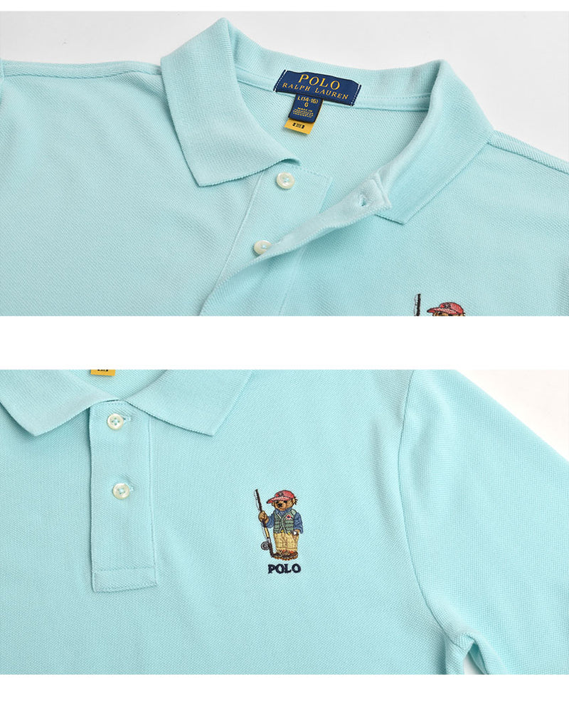 POLO BEAR COTTON MESH POLO SHIRT 323905252 ポロシャツ 2カラー