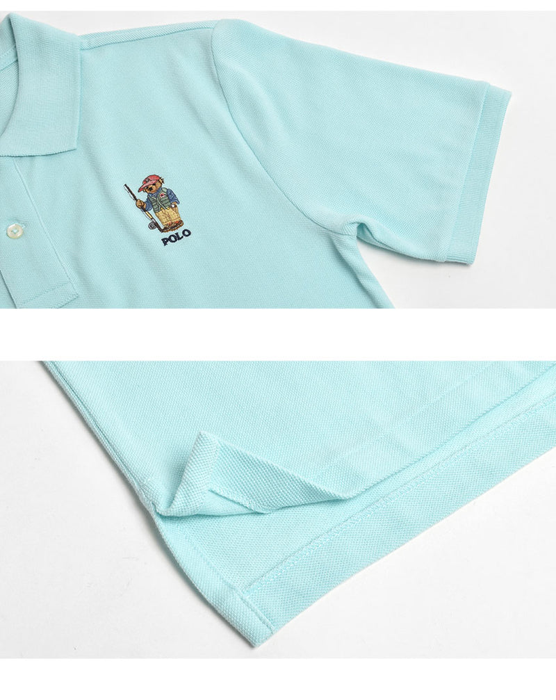 POLO BEAR COTTON MESH POLO SHIRT 323905252 ポロシャツ 2カラー