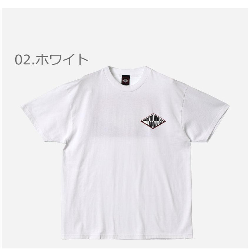 SPLIT SUMMIT S/S TEE 44155465 半袖Tシャツ ブラック 黒 ホワイト 白 2カラー