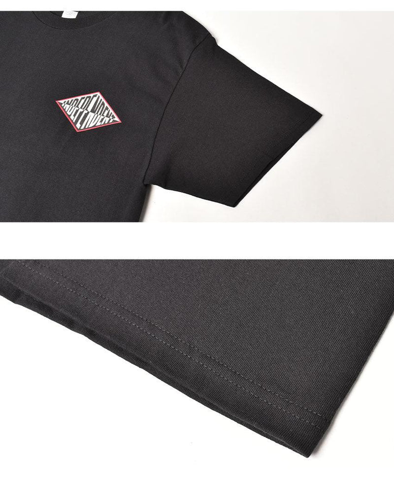 SPLIT SUMMIT S/S TEE 44155465 半袖Tシャツ ブラック 黒 ホワイト 白 2カラー