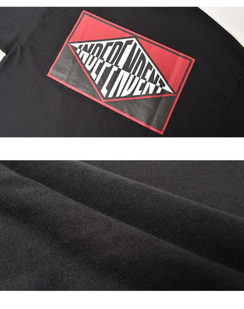 SPLIT SUMMIT S/S TEE 44155465 半袖Tシャツ ブラック 黒 ホワイト 白 2カラー