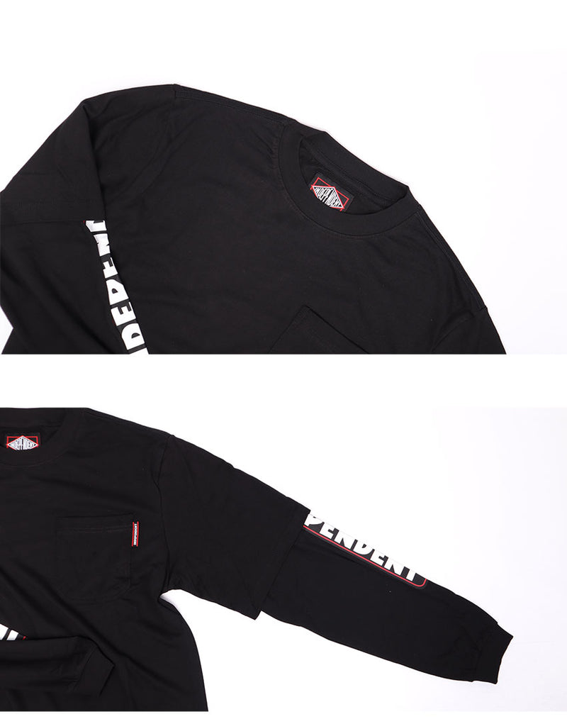 BAR LOGO 2FER L/S TEE 44643266 長袖Tシャツ