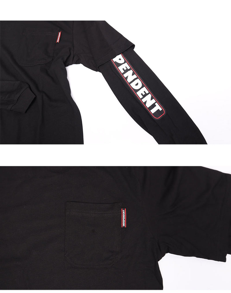 BAR LOGO 2FER L/S TEE 44643266 長袖Tシャツ