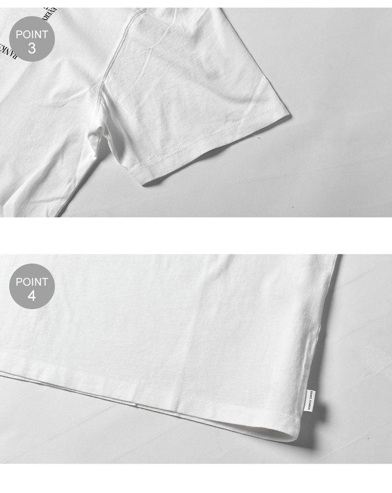 ハートワープ 半袖Tシャツ WTS0582 半袖Tシャツ ホワイト 白 レッド 2カラー