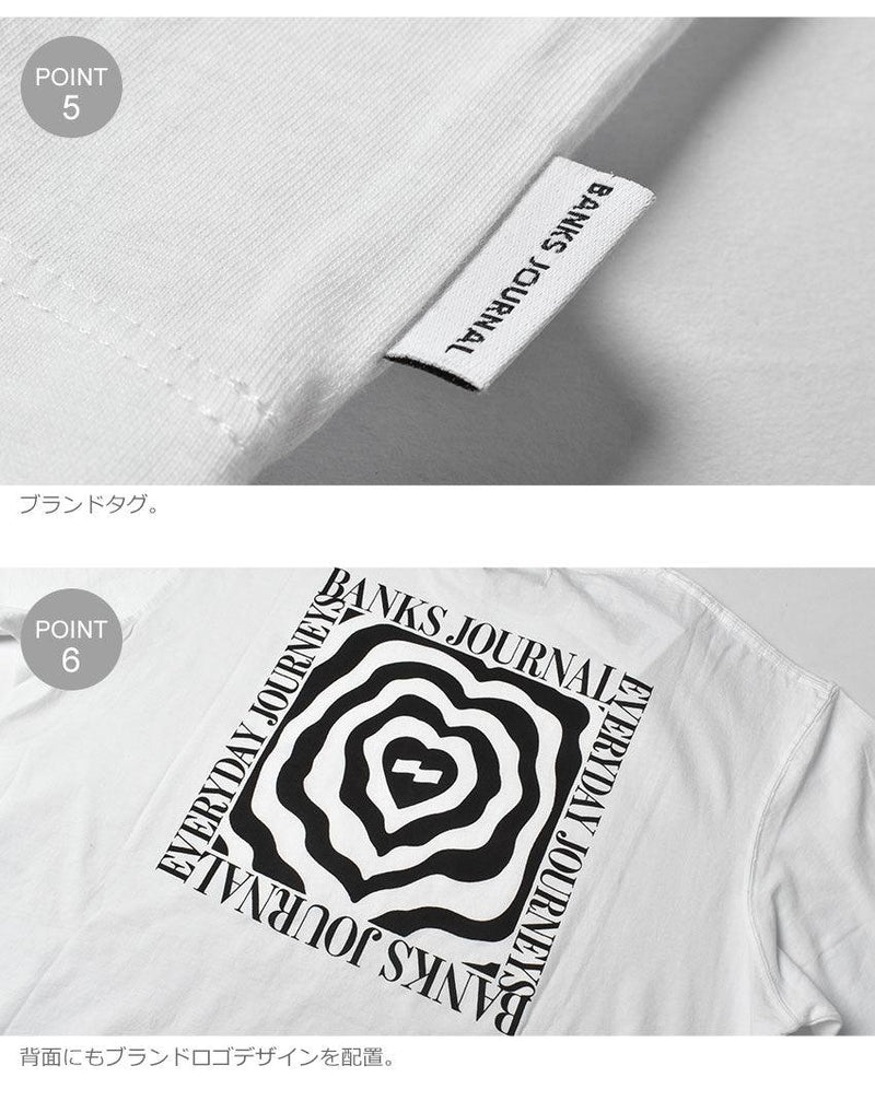 ハートワープ 半袖Tシャツ WTS0582 半袖Tシャツ ホワイト 白 レッド 2カラー