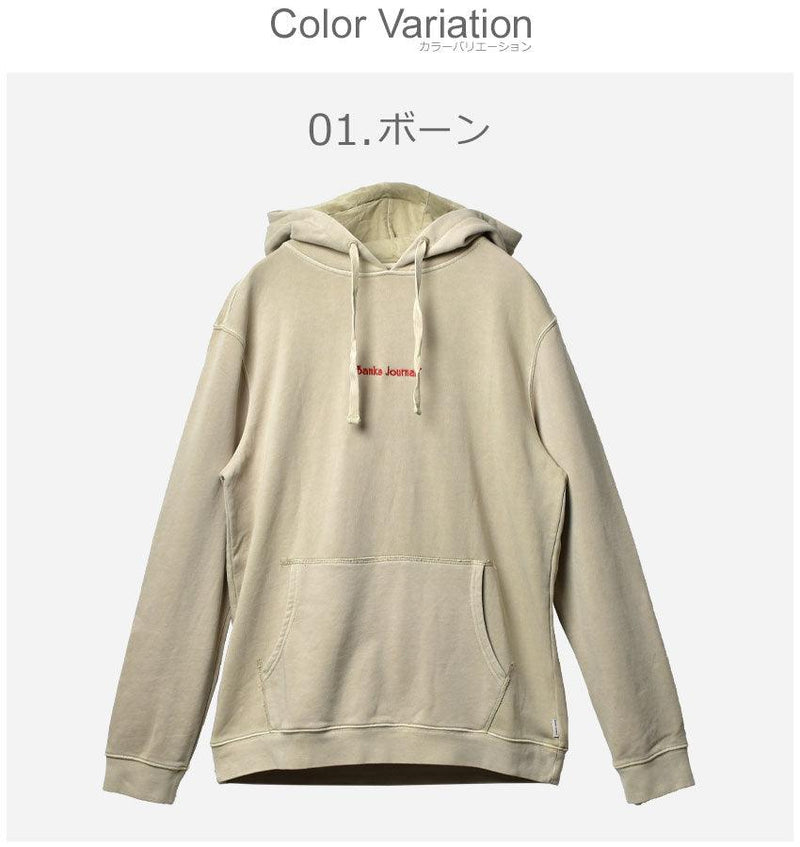 HEADING PARKA FLEECE WSMU0017 パーカー ブラック 黒 ベージュ 2カラー