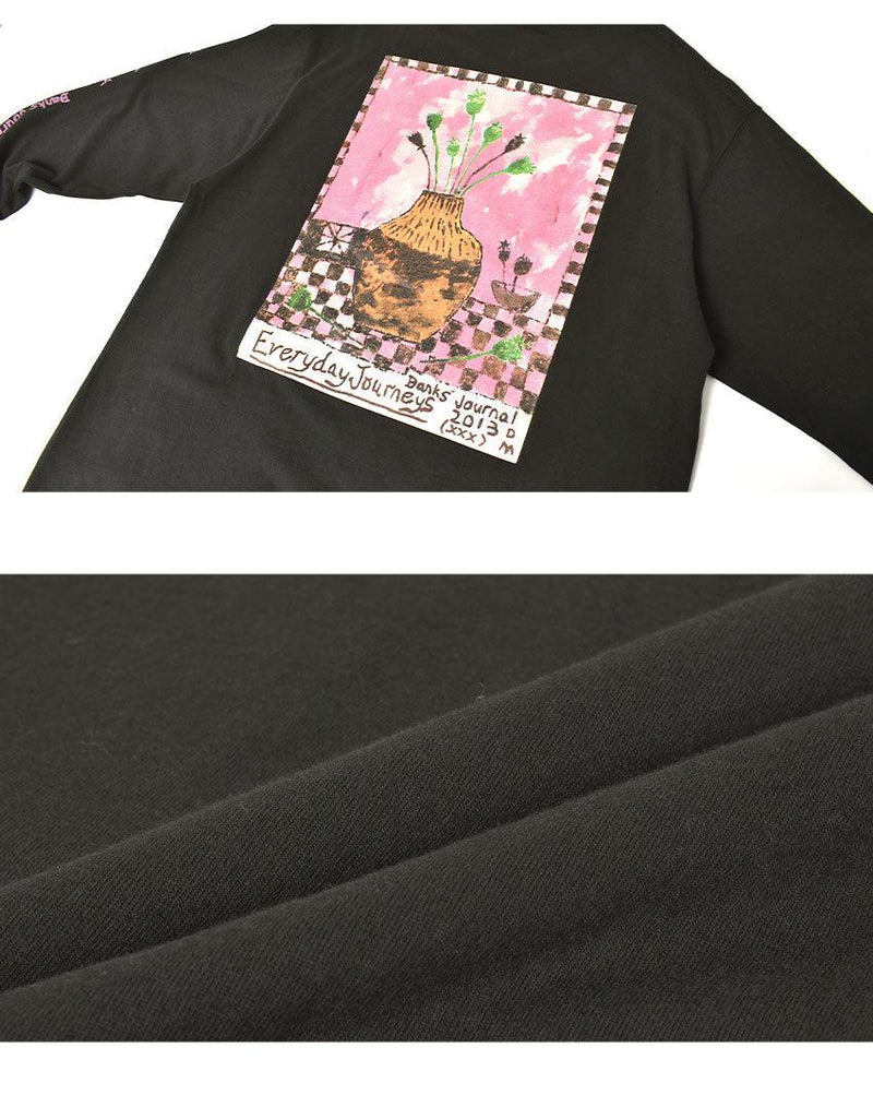 ダーシーマックレー ロングスリーブTシャツ WLTS0074 長袖Tシャツ ベージュ ブラック 黒 2カラー