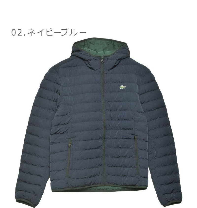 ポケッタブル フード付き コート BH1930-00 アウター ブラック 黒 ネイビー 紺 2カラー
