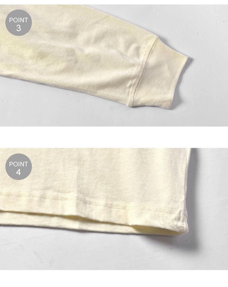 レンジャーソリッドワンポケットTシャツ 20205132 長袖Tシャツ ホワイト 白 3カラー
