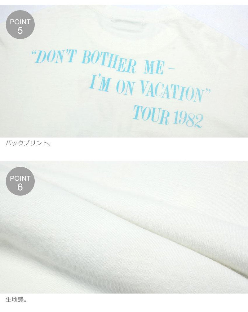 ゴーゴー ヴァケーション クロップTシャツ LS005TGG603 長袖Tシャツ ホワイト 白 1カラー