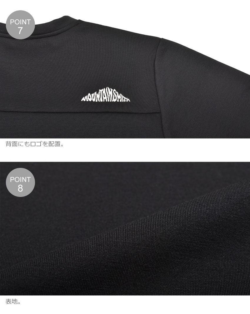 ロングスリーブTシャツ MS0-000-212011 長袖Tシャツ ブラック 黒 カーキ ベージュ 3カラー