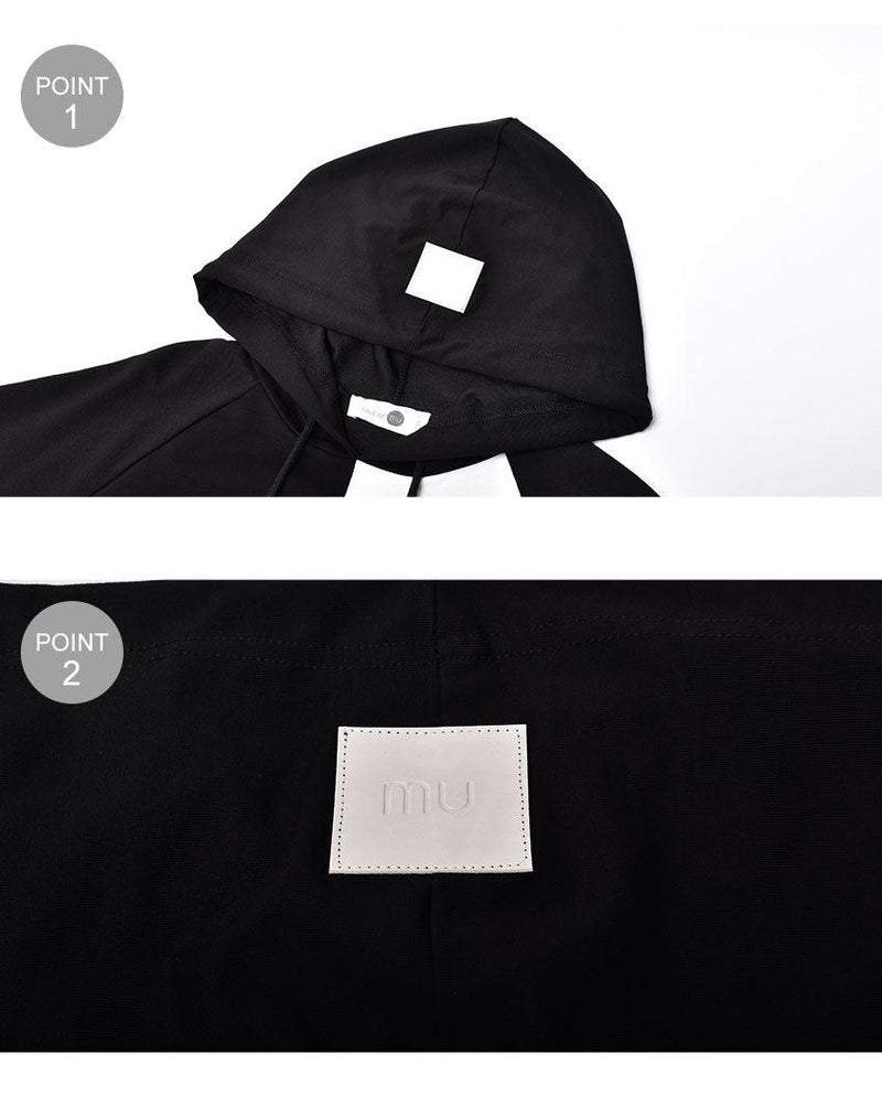 スウェットシャツ 30624 パーカー ブラック 黒 ピンク ベージュ ブラウン ネイビー 4カラー