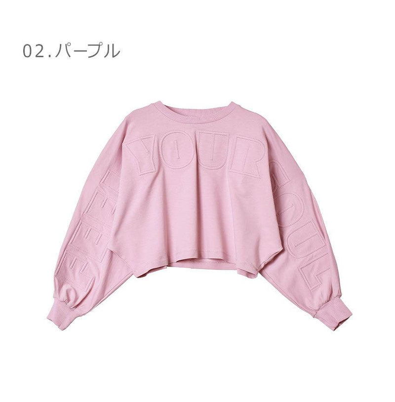 トップ 30687 トレーナー イエロー ピンク オレンジ 3カラー