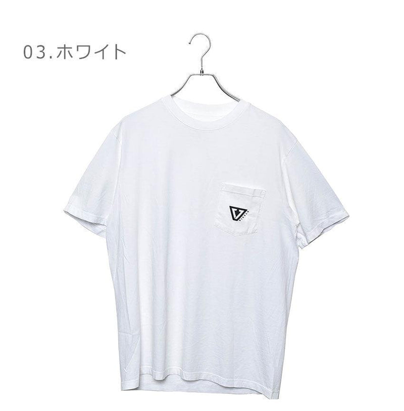 エスタブリッシュド オーガニック ポケット Tシャツ M426RETU 半袖Tシャツ ブラック 黒 ホワイト 白 4カラー