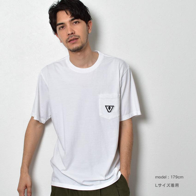 エスタブリッシュド オーガニック ポケット Tシャツ M426RETU 半袖Tシャツ ブラック 黒 ホワイト 白 4カラー
