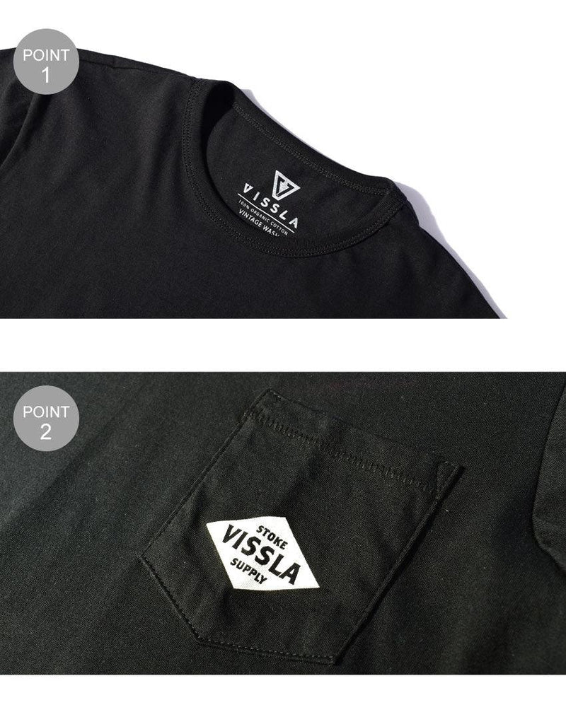 バーンストーム ポケット Tシャツ M423SBAR 半袖Tシャツ ブラック 黒 ベージュ レッド 赤 3カラー