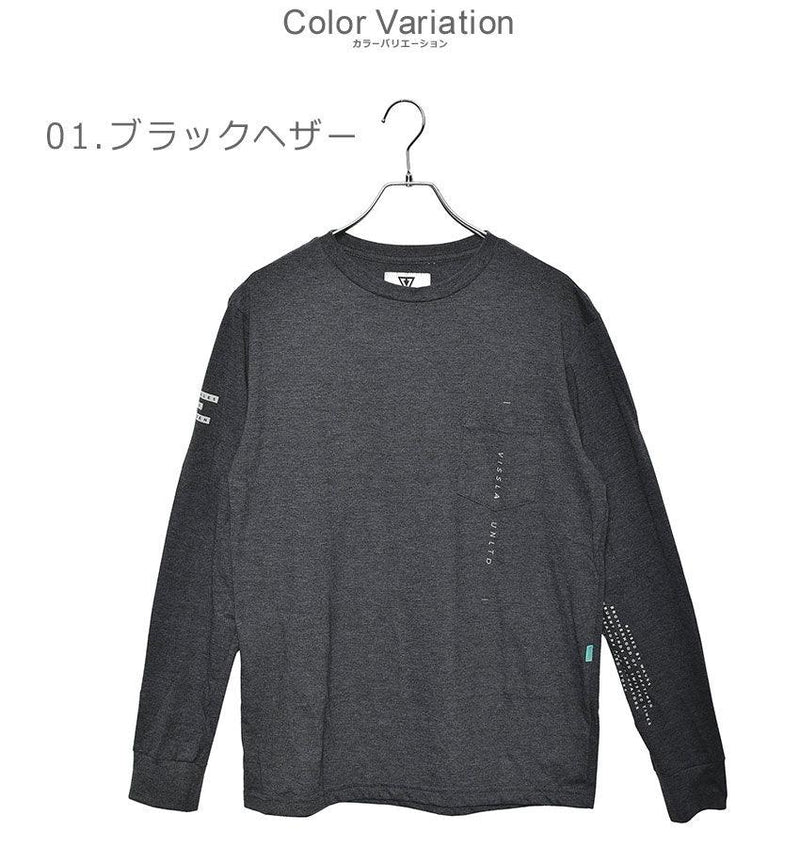 DECYPHER LS TEE M484SDEC 長袖Tシャツ ブラック 黒 ホワイト 白 2カラー