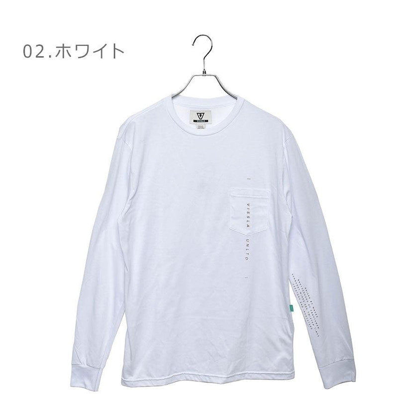 DECYPHER LS TEE M484SDEC 長袖Tシャツ ブラック 黒 ホワイト 白 2カラー