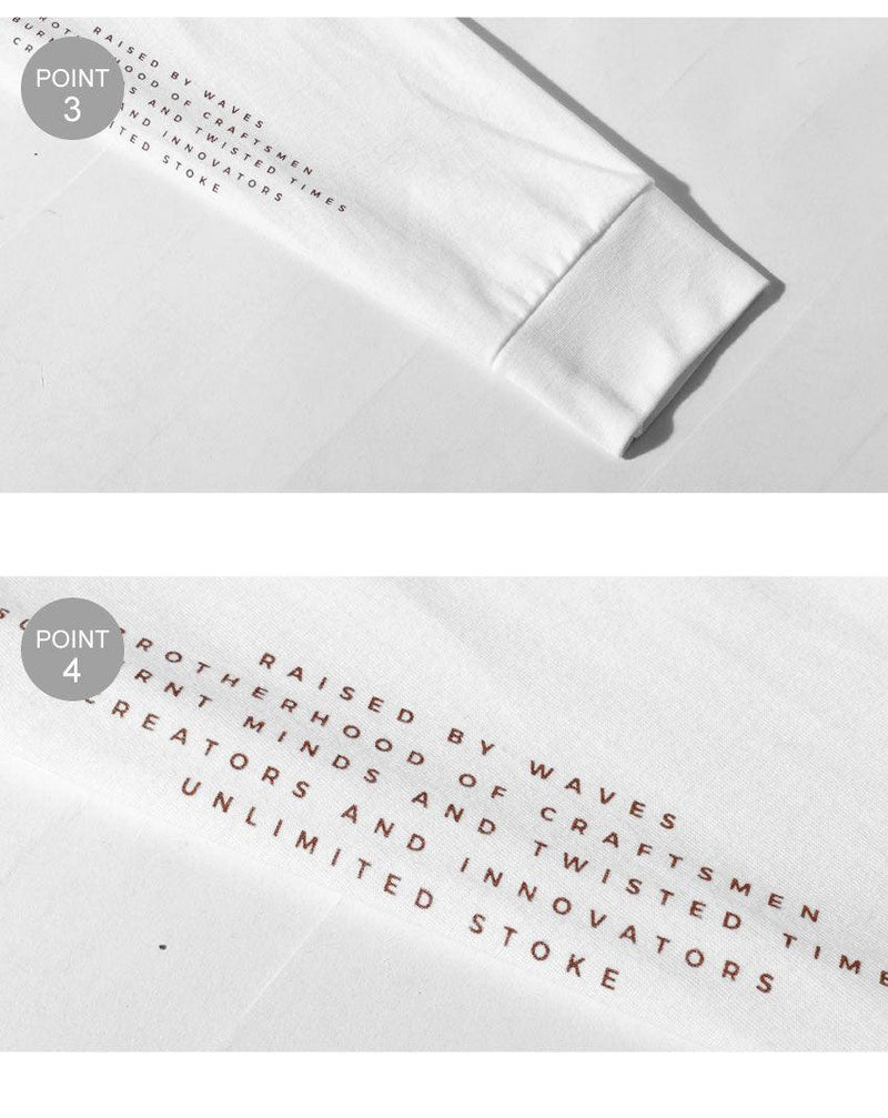 DECYPHER LS TEE M484SDEC 長袖Tシャツ ブラック 黒 ホワイト 白 2カラー