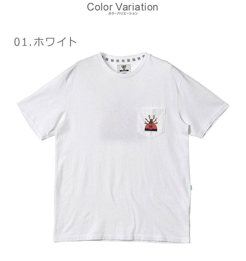 SO BURNT SS PKT TEE M482WSOB 半袖Tシャツ ブラック 黒 ホワイト 白 グリーン 緑 3カラー