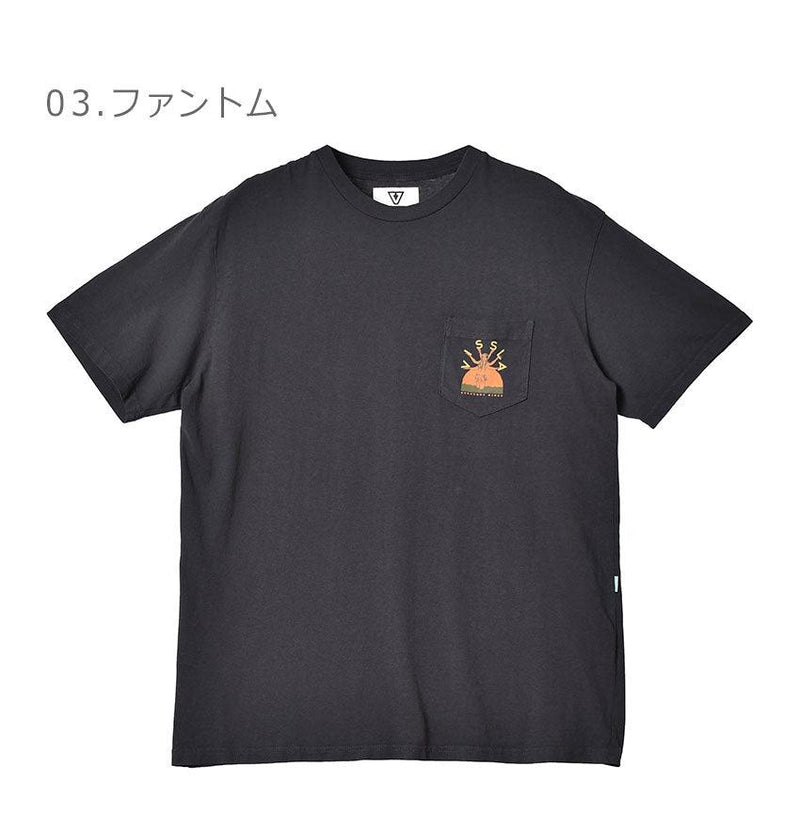 SO BURNT SS PKT TEE M482WSOB 半袖Tシャツ ブラック 黒 ホワイト 白 グリーン 緑 3カラー