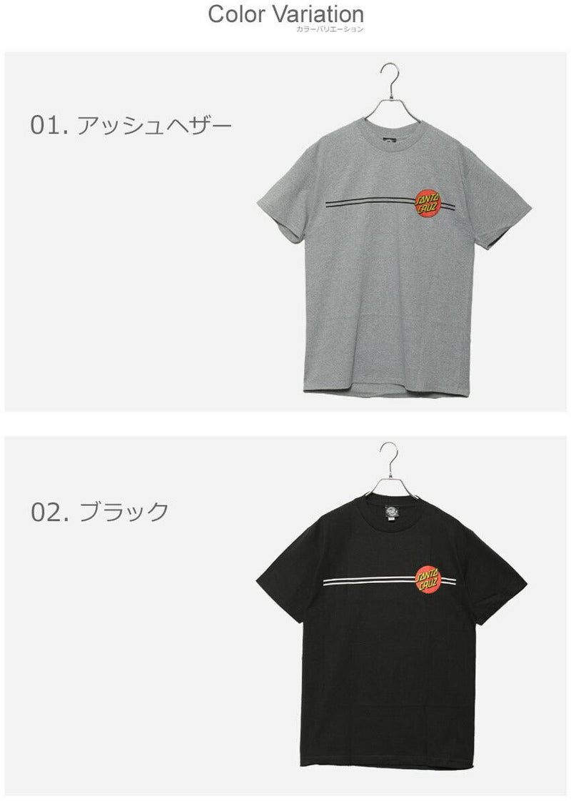 クラシックドット レギュラー Tシャツ 4414060 半袖Tシャツ ブラック 黒 ホワイト 白 レッド 赤 グリーン 緑 グレー 6カラー