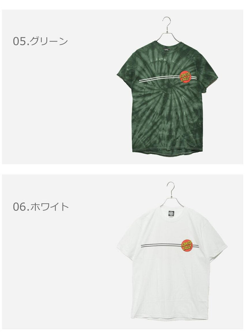 クラシックドット レギュラー Tシャツ 4414060 半袖Tシャツ ブラック 黒 ホワイト 白 レッド 赤 グリーン 緑 グレー 6カラー