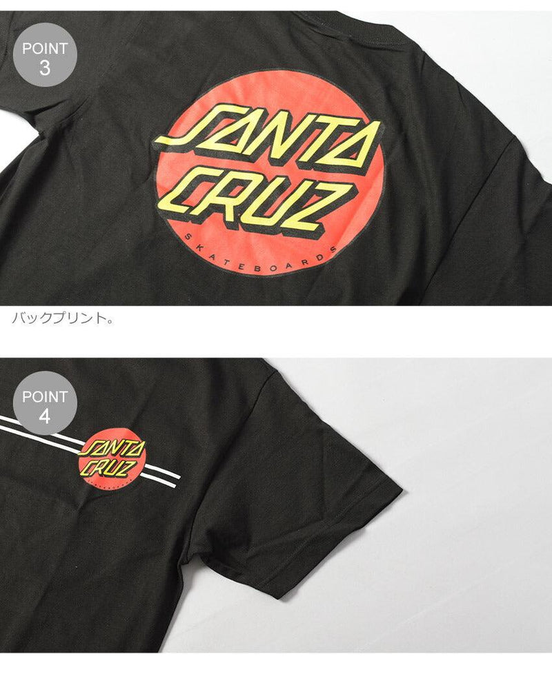 クラシックドット レギュラー Tシャツ 4414060 半袖Tシャツ ブラック 黒 ホワイト 白 レッド 赤 グリーン 緑 グレー 6カラー