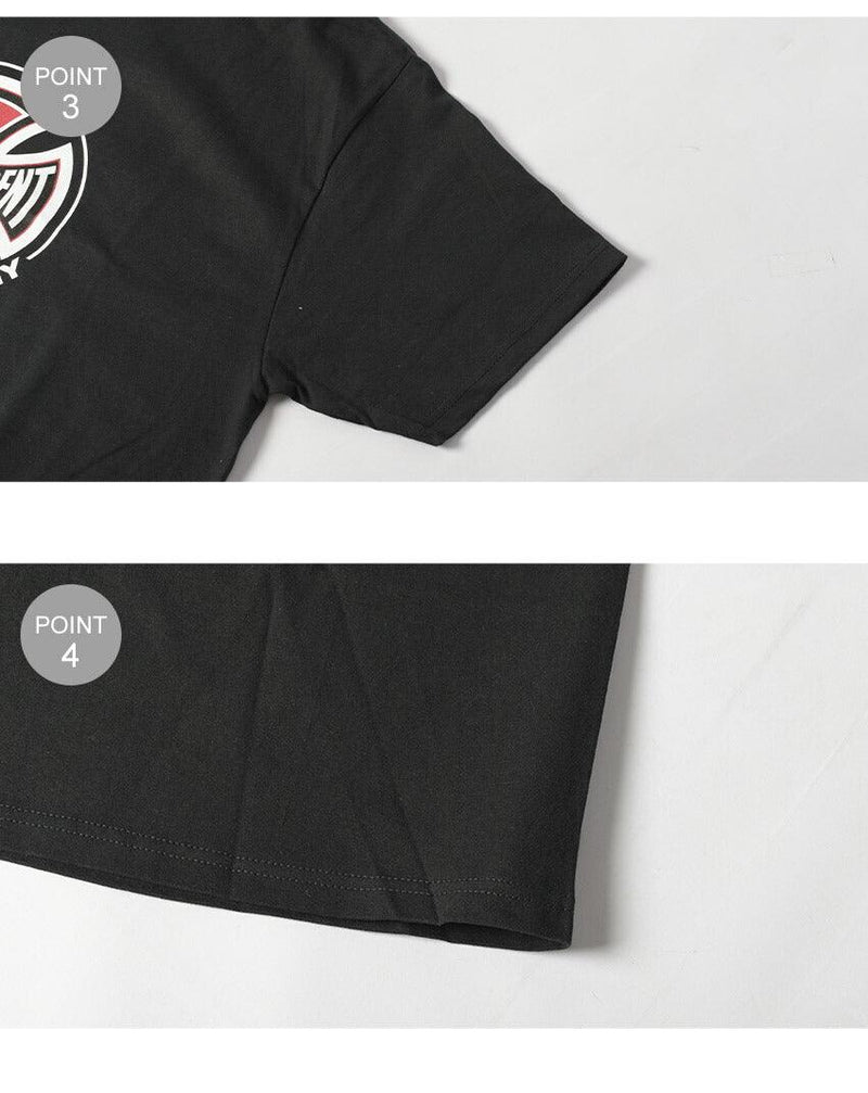 TRUCK CO レギュラー Tシャツ 4414197 半袖Tシャツ ブラック 黒 グレー 2カラー