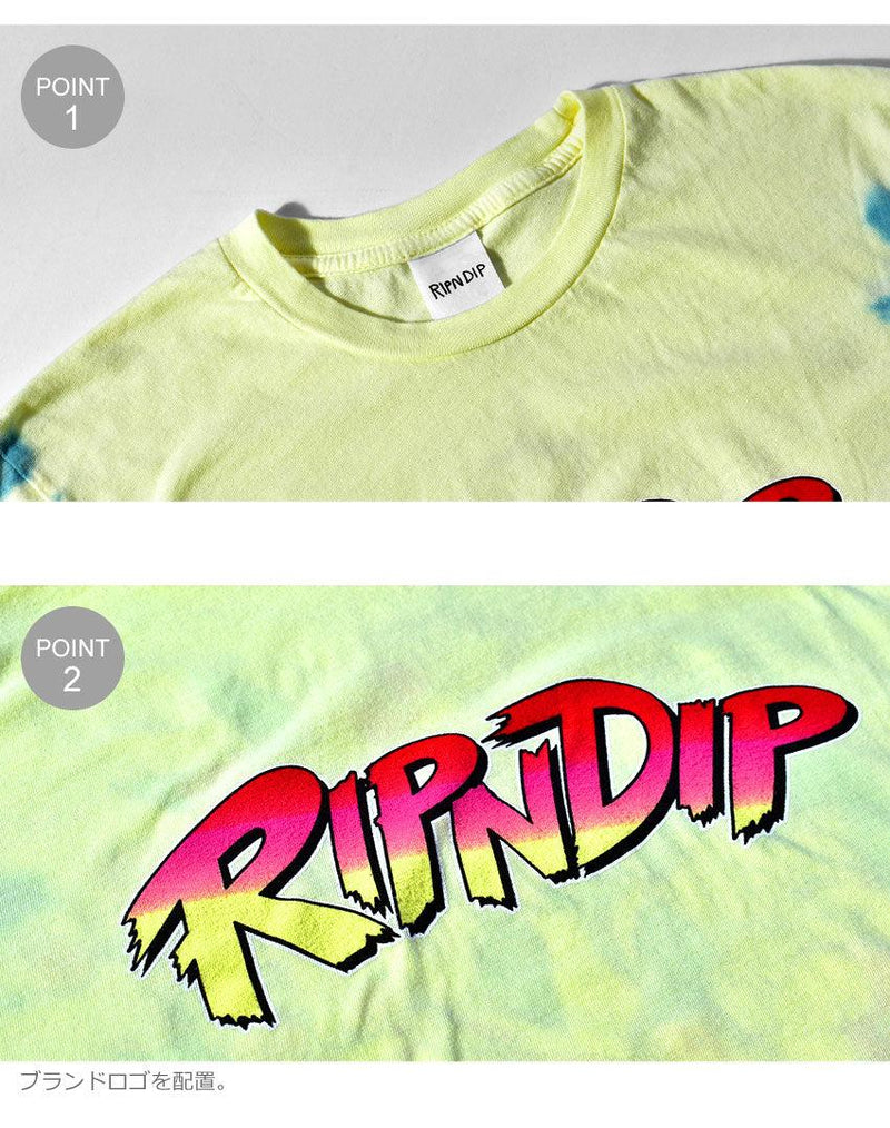 ナーム ファイター 半袖Tシャツ RND4744 半袖Ｔシャツ イエロー 黄 ネイビー 1カラー