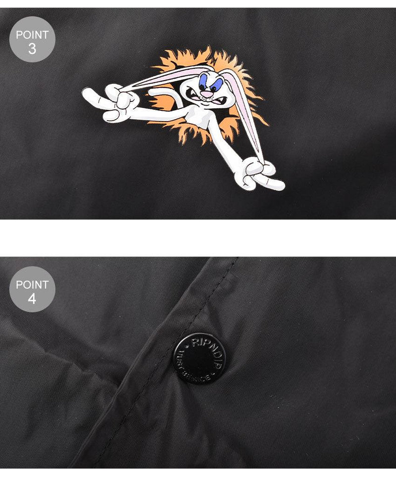 SILLY NERM COACH JACKET RND6005 ジャケット ブラック 黒 1カラー