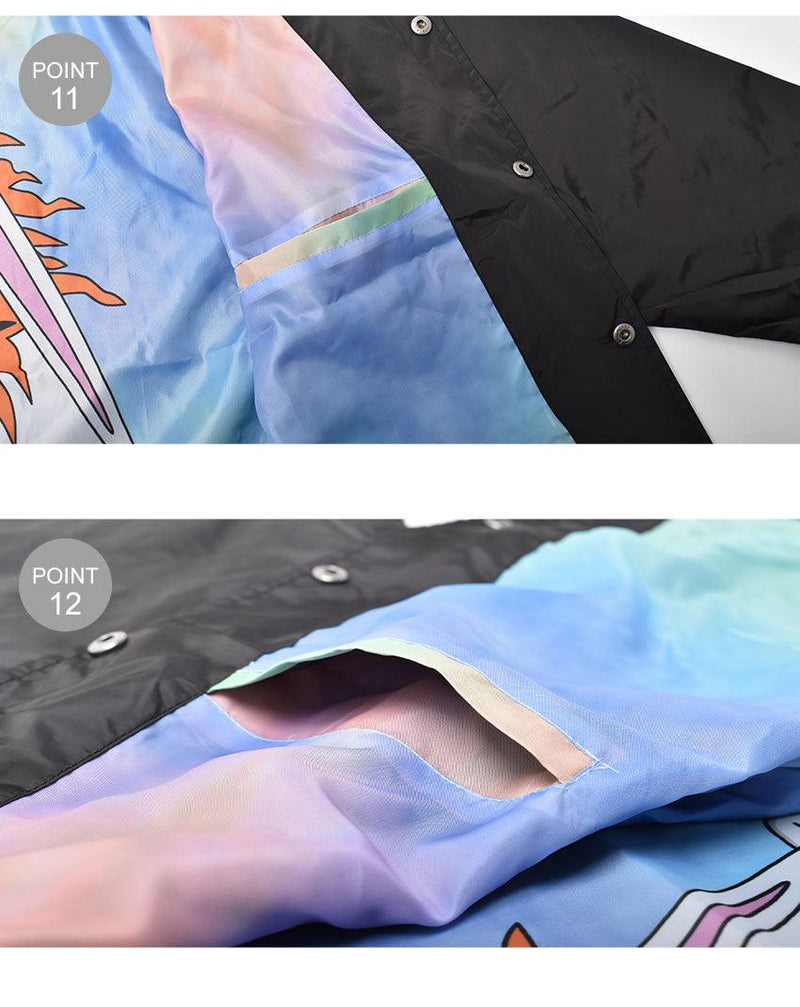 SILLY NERM COACH JACKET RND6005 ジャケット ブラック 黒 1カラー