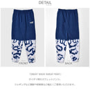 GREAT WAVE SWEAT PANT RNDSMU2116 ロングパンツ ブルー 1カラー
