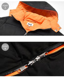 ロング パファー ジャケット B1382.1002 アウター 黒 ブラック オレンジ 1カラー