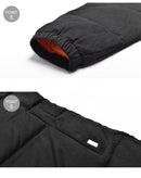 ロング パファー ジャケット B1382.1002 アウター 黒 ブラック オレンジ 1カラー